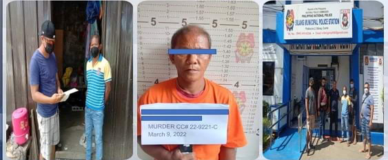 frontpage online news - Ang mugshot ng wanted sa kasong murder pagkatapos siyang madakip sa Silang, Cavite (Litrato mula sa Facebook ng Quezon PNP)